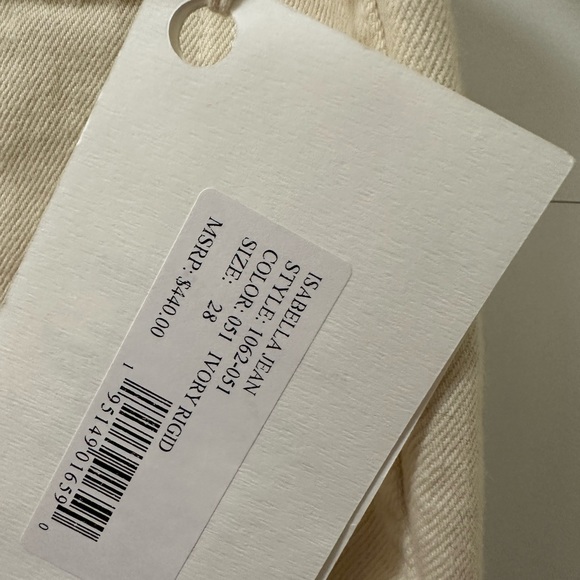 Khaite Isabella front pocket pants! Size 28, runs small so fits more like 26 - Picture 4 of 10